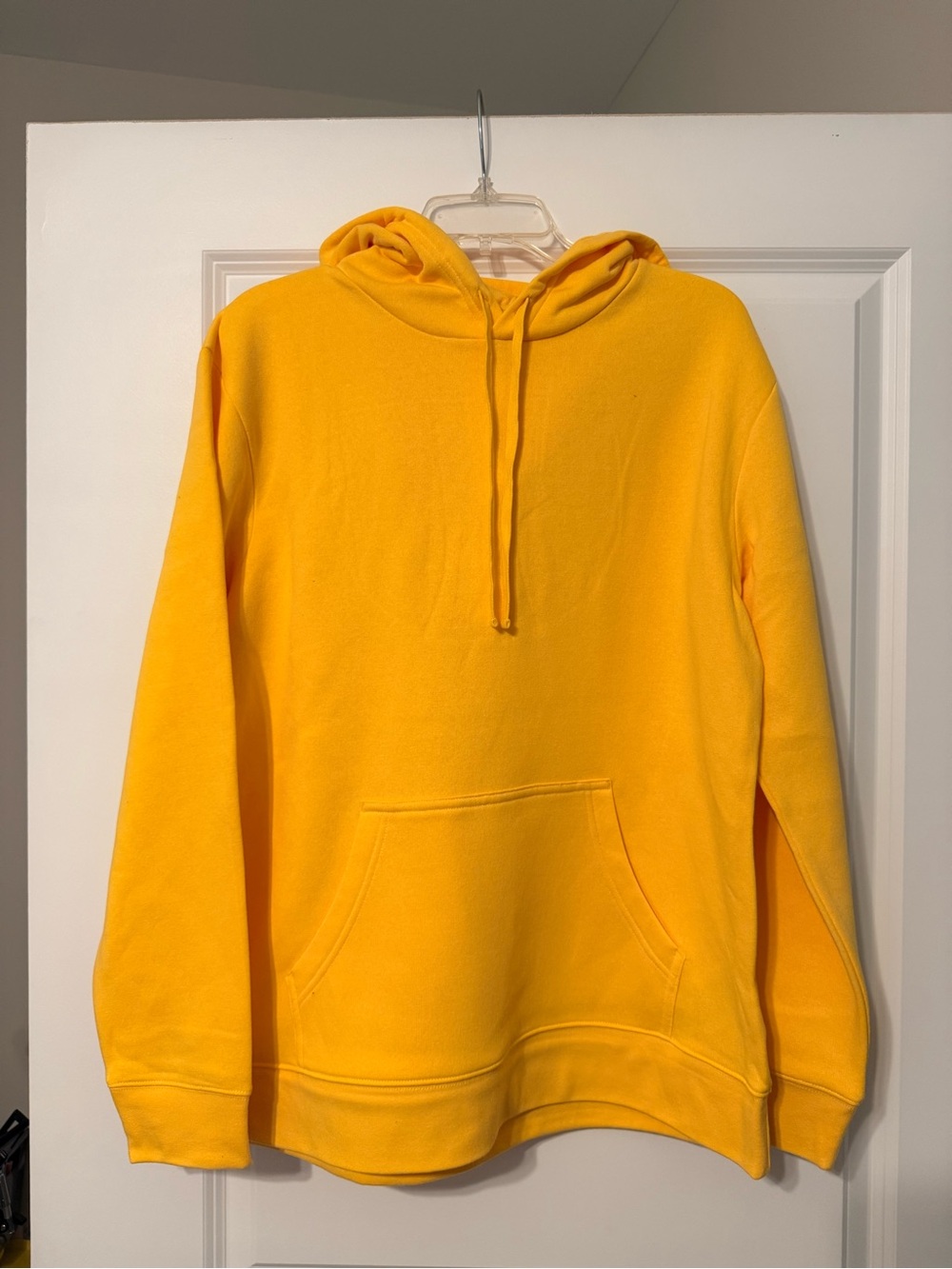 Bright Yellow Pullover Hoodie